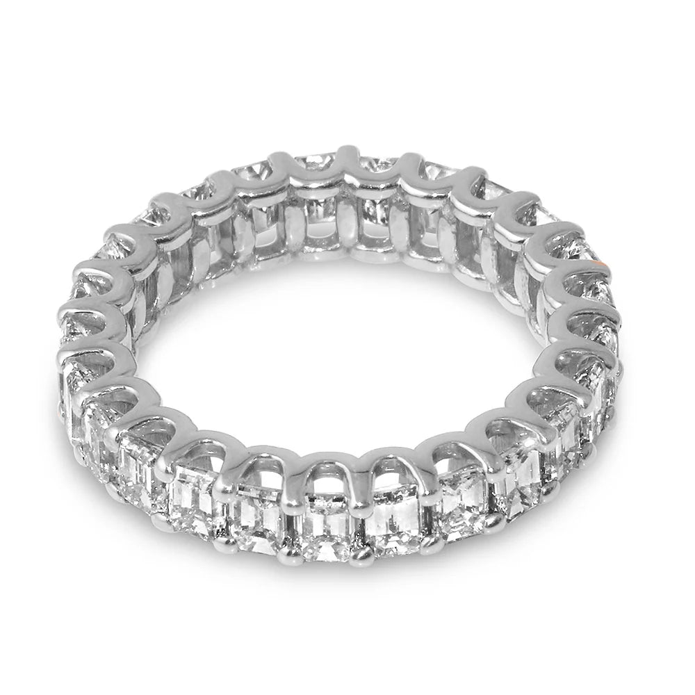 3.63ct Diamond Band in 14K White Gold